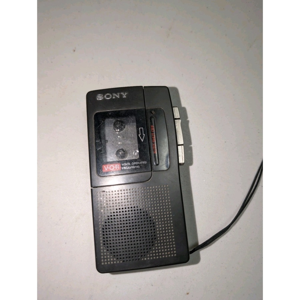 Sony M-440V Handheld Microcassette Tape Recorder Untested Parts Or Repair‎ As Is